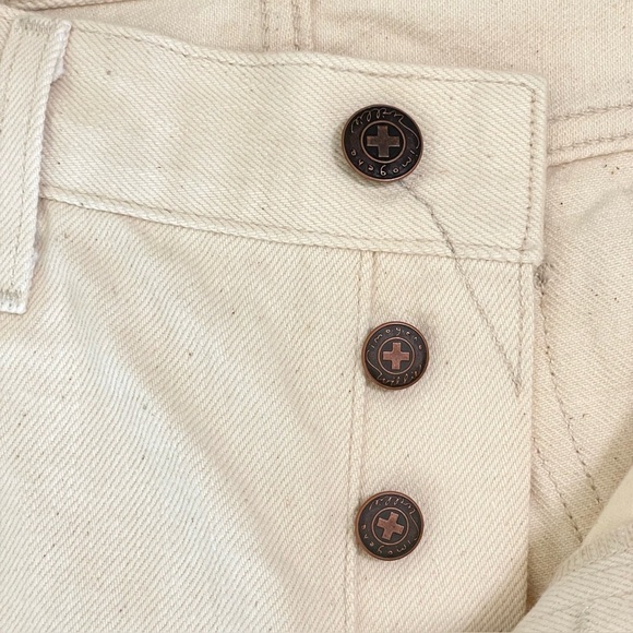 NWT Imogene + Willie James Jean Slim Straight Natural Seeded Selvedge Denim 25 - Picture 8 of 16